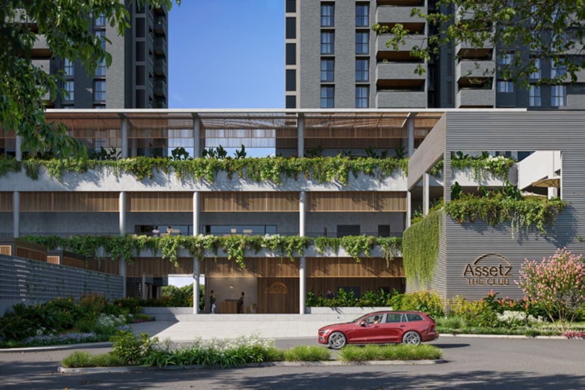 Assetz Mizumi Reserve clubhouse arrival court